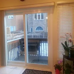 Single Sliding Door In White