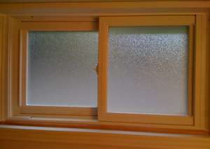 frosted glass windows