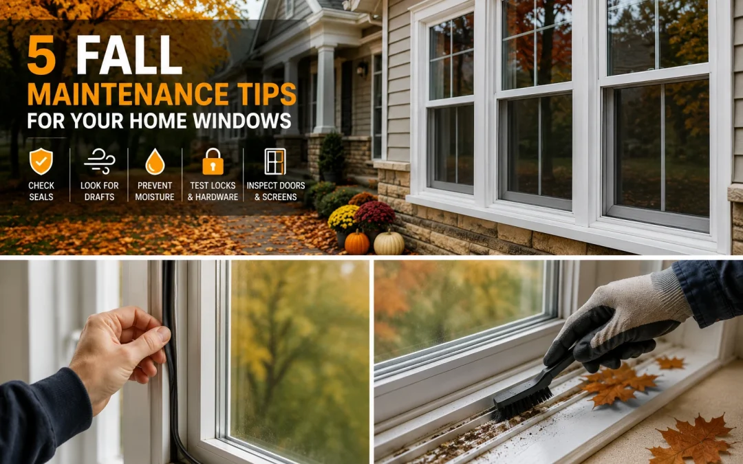 Fall Maintenance Tips for Your Home and Windows