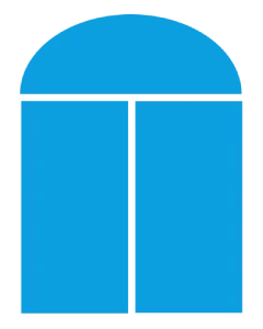 Double Entry, and Half Round Transom