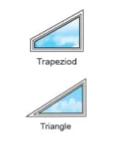 Triangle Custom Shaped