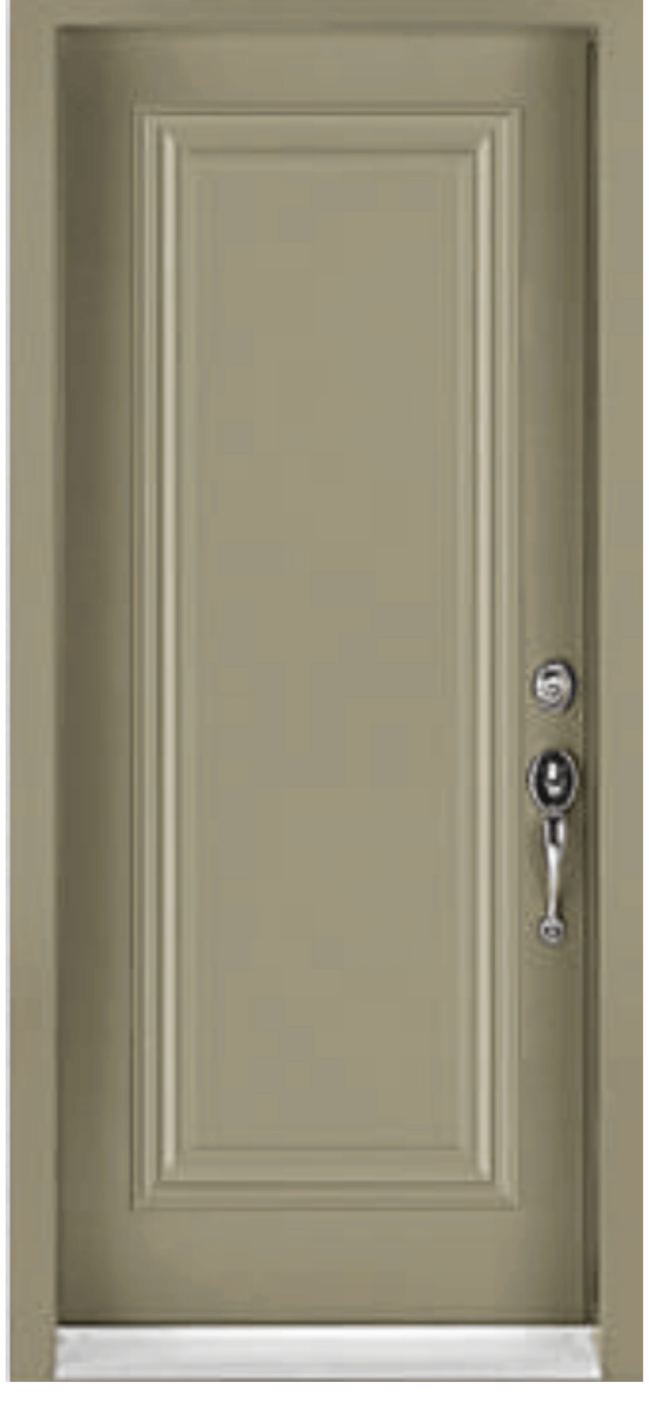 Beige Steel Door