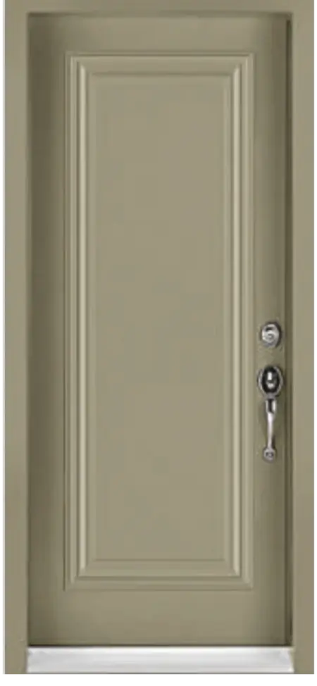Beige Steel Door
