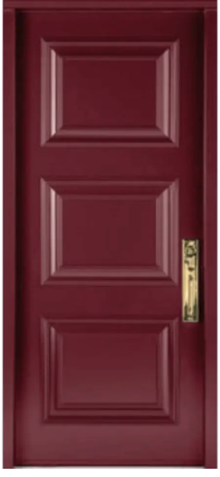 Cheery Steel Front Door