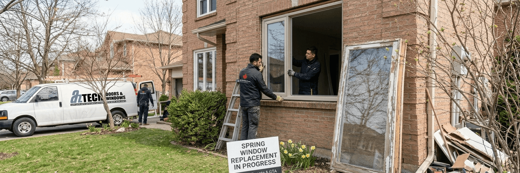Spring Windows Replacement in Toronto and the GTA