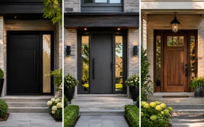 Front Door Styles That Instantly Boost GTA Home Value